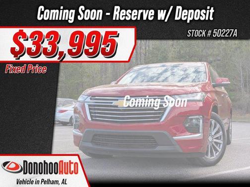 Radiant Red Tintcoat 2023 Chevrolet Traverse Premier
