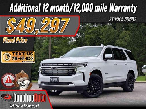 Summit White 2023 Chevrolet Tahoe Premier