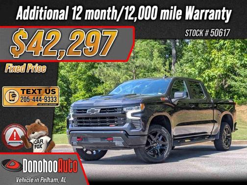 Dark Ash Metallic 2024 Chevrolet Silverado 1500 LT Trail Boss