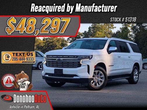 Summit White 2023 Chevrolet Suburban Premier
