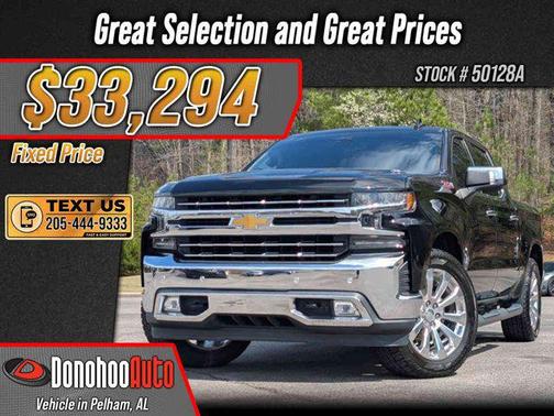 Black 2020 Chevrolet Silverado 1500 LTZ