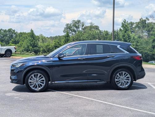 Hermosa Blue 2024 INFINITI QX50 LUXE