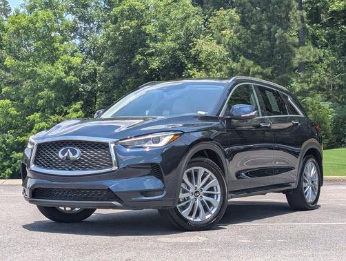 Hermosa Blue 2024 INFINITI QX50 LUXE