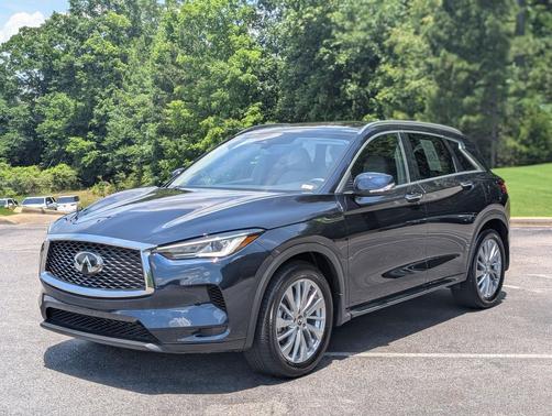 Hermosa Blue 2024 INFINITI QX50 LUXE