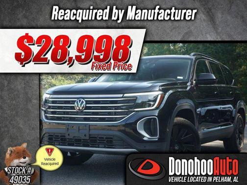 2024 Volkswagen Atlas 2.0T SE w/Technology 4MOTION