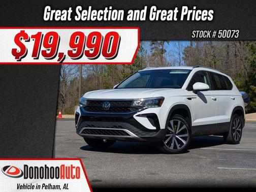 Pure White 2024 Volkswagen Taos 1.5T SE SUV