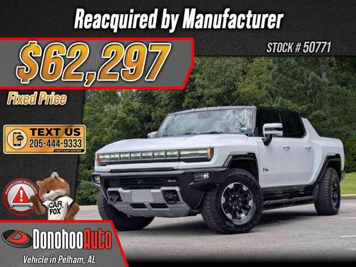 Interstellar White 2023 GMC HUMMER EV Pickup 3X