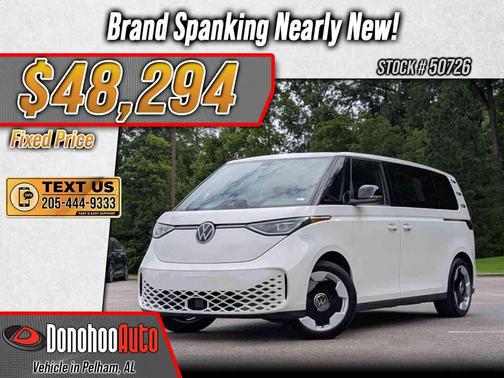 Candy White 2025 Volkswagen ID. Buzz Pro S