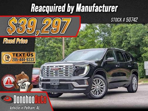 Ebony Twilight Metallic 2024 GMC Acadia Denali