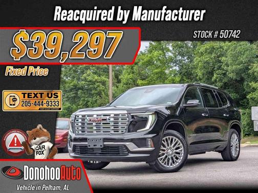 Ebony Twilight Metallic 2024 GMC Acadia Denali