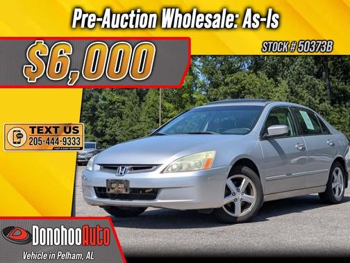 Satin Silver Metallic 2003 Honda Accord EX
