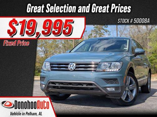 Stone Blue Metallic 2021 Volkswagen Tiguan 2.0T SEL SUV
