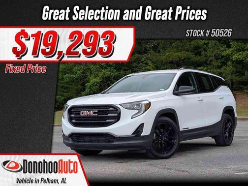 Summit White 2021 GMC Terrain SLT