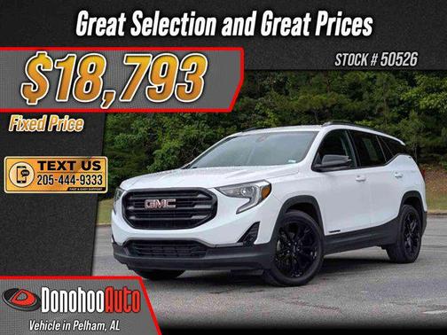 Summit White 2021 GMC Terrain SLT
