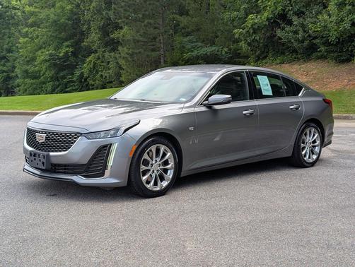 Satin Steel Metallic 2022 Cadillac CT5 Premium Luxury