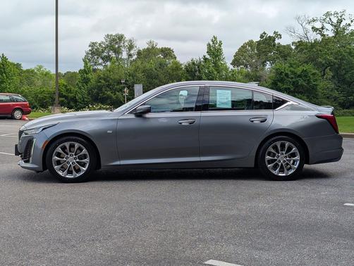 Satin Steel Metallic 2022 Cadillac CT5 Premium Luxury