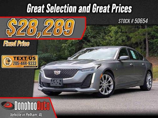 Satin Steel Metallic 2022 Cadillac CT5 Premium Luxury