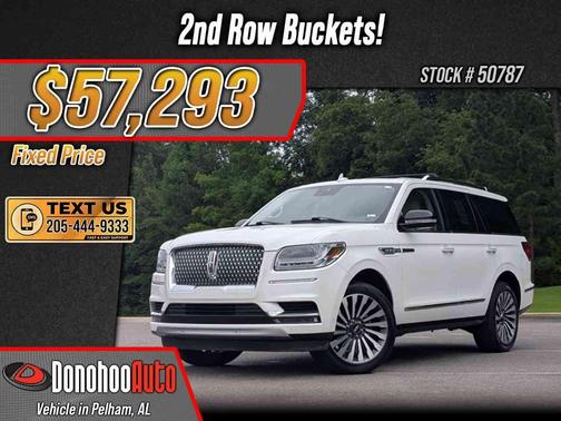 PRISTINE WHITE 2021 Lincoln Navigator Reserve