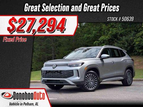 Pure White 2025 Volkswagen Tiguan 2.0T S 4MOTION
