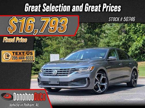 Platinum Gray Metallic 2020 Volkswagen Passat 2.0T R-Line