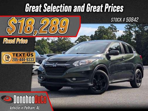 Misty Green Pearl 2018 Honda HR-V EX
