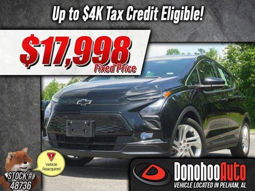 2022 Chevrolet Bolt EV FWD 1LT