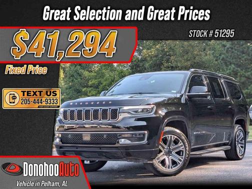 Diamond Black Crystal Pearlcoat 2024 Jeep Wagoneer Series I 4x4