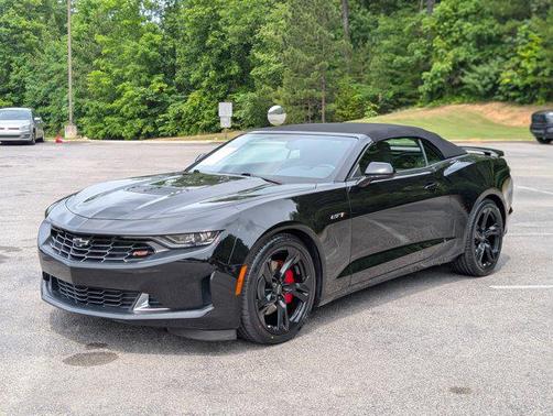 Black 2022 Chevrolet Camaro RWD Convertible LT1