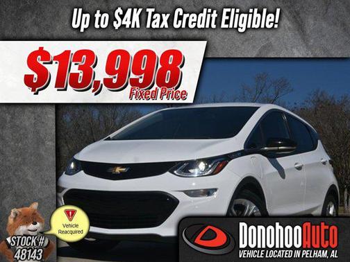 2020 Chevrolet Bolt EV FWD LT