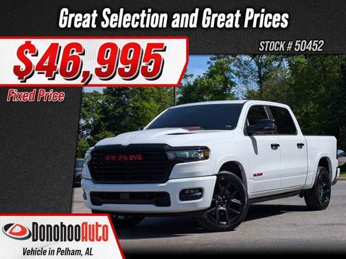 Bright White Clearcoat 2025 RAM 1500 Laramie