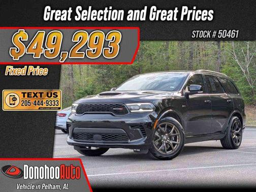 DB Black Clearcoat 2025 Dodge Durango R/T 20th Anniversary Premium AWD