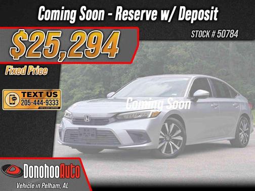Lunar Silver Metallic 2023 Honda Civic EX