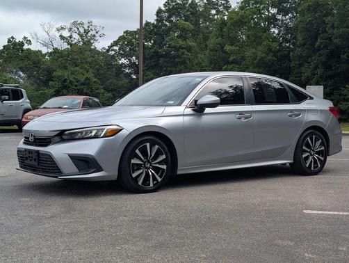 Lunar Silver Metallic 2023 Honda Civic EX
