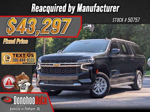 Black 2024 Chevrolet Suburban LS