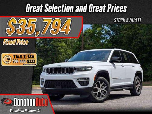Bright White Clearcoat 2024 Jeep Grand Cherokee Limited