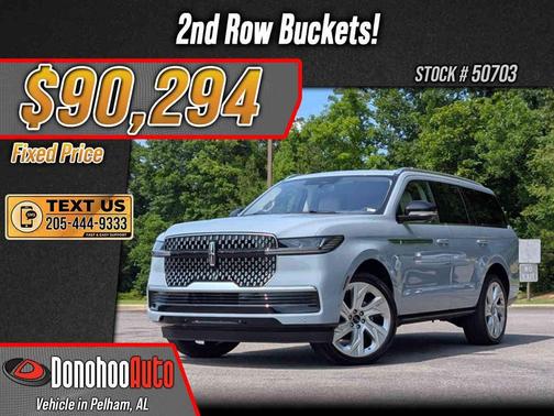 GRAY MIST METALLIC TRI-COAT 2025 Lincoln Navigator Reserve