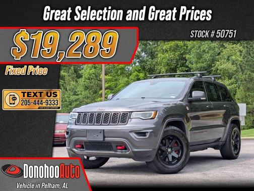 Granite Crystal Metallic 2017 Jeep Grand Cherokee Trailhawk