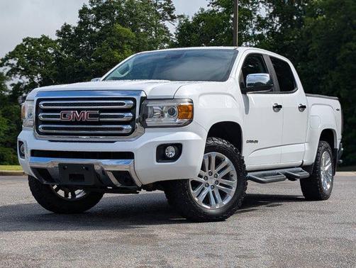 Summit White 2018 GMC Canyon SLT
