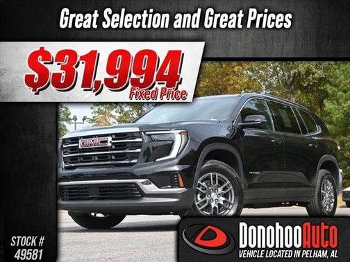 2025 GMC Acadia FWD Elevation