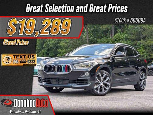Black Sapphire Metallic 2019 BMW X2 xDrive28i