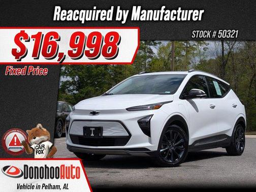 Summit White 2022 Chevrolet Bolt EUV FWD Premier