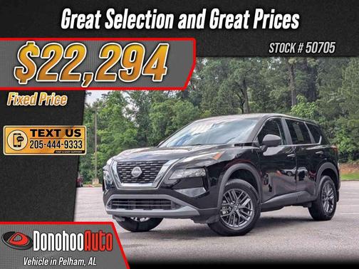 Super Black 2023 Nissan Rogue S