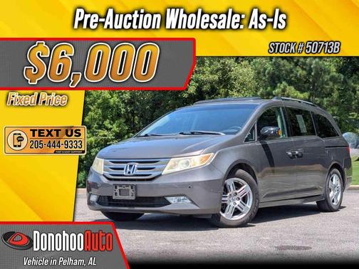 Polished Metal Metallic 2011 Honda Odyssey Touring