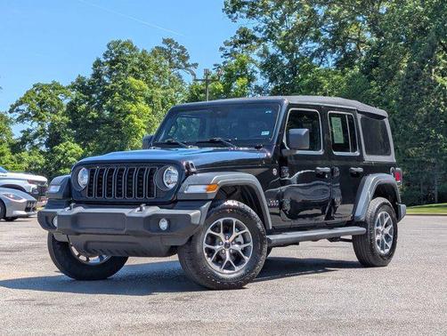 Black Clearcoat 2024 Jeep Wrangler Sport S