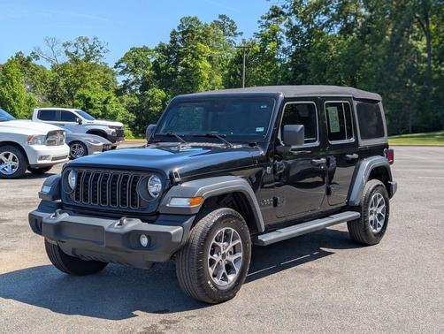 Black Clearcoat 2024 Jeep Wrangler Sport S