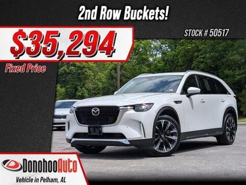 Rhodium White Premium 2024 Mazda CX-90 PHEV Premium