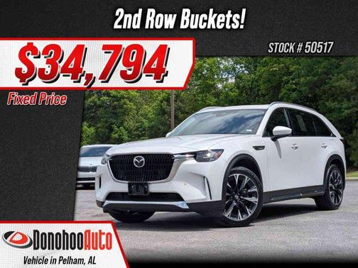 Rhodium White Premium 2024 Mazda CX-90 PHEV Premium