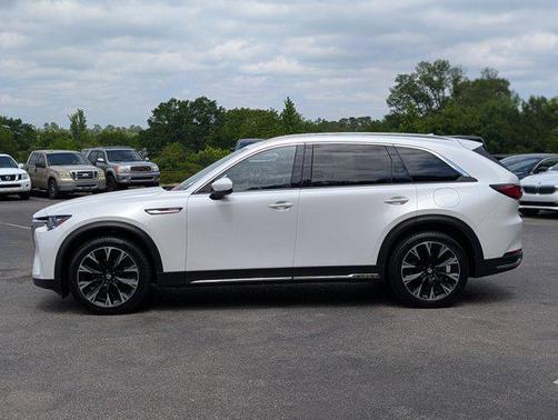 Rhodium White Premium 2024 Mazda CX-90 PHEV Premium