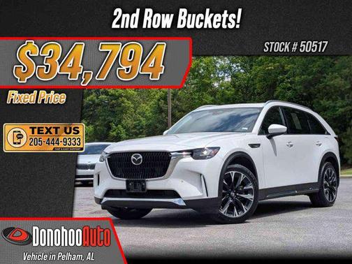 Rhodium White Premium 2024 Mazda CX-90 PHEV Premium