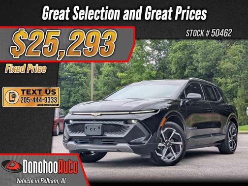 Black 2024 Chevrolet Equinox EV 2LT